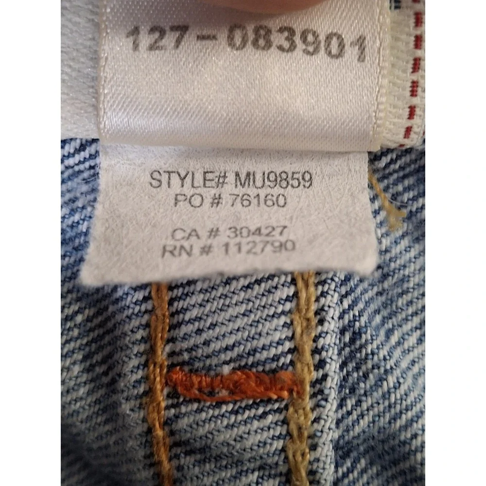 True Religion Jeans Men's 33* (34x34) Ricky Relaxed Straight Distressed Made USA
